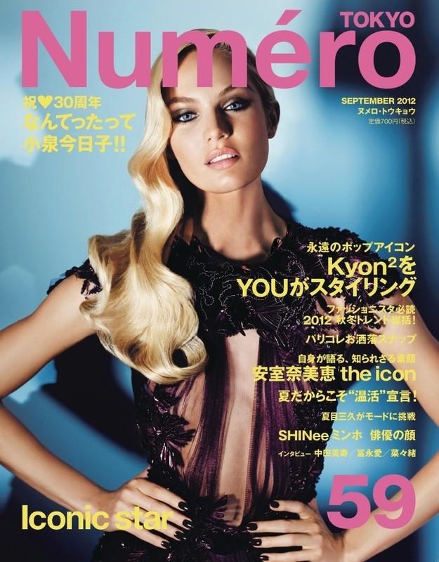 Beautiful South African Blonde Model Candice Swanepoel Modeling For The Cover Of Numero Tokyo Magazine Modeling For Numero Tokyo Fashion Editorials As One Of The Highest Paid Models In The World