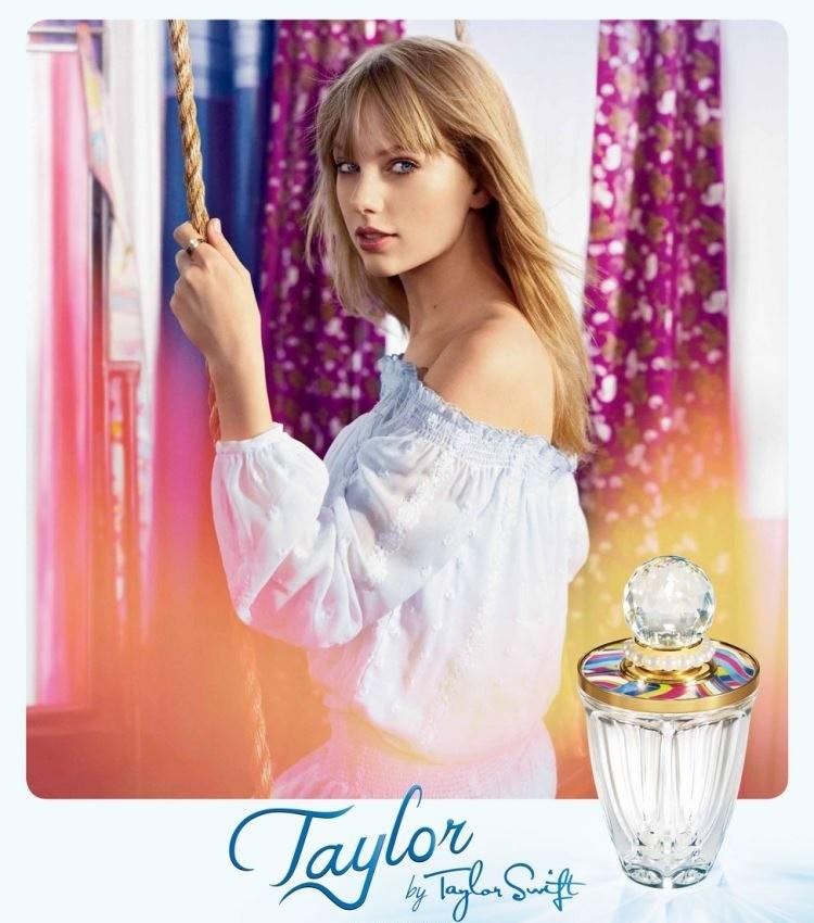 Beautiful Blonde Country Singer Taylor Swift Modeling For Taylor By Taylor Swift Fragrance Perfume Ads Modeling As The Third Highest Paid Female Singer In The World Earning $55 Million Dollars Over The Past Year.