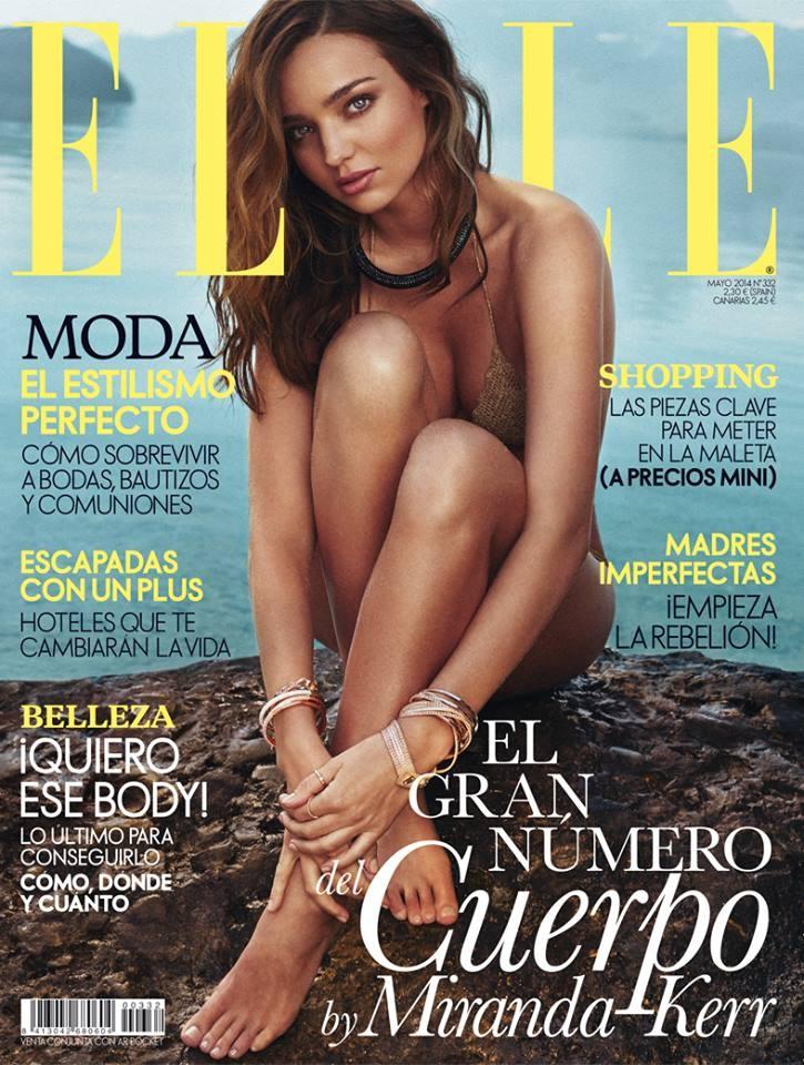 Beautiful Australian Model Miranda Kerr Modeling For The Cover Of Elle Spain And Elle Spain Fashion Editorials Modeling As One Of The Highest Paid Models In The World. The World's Highest Paid Models.