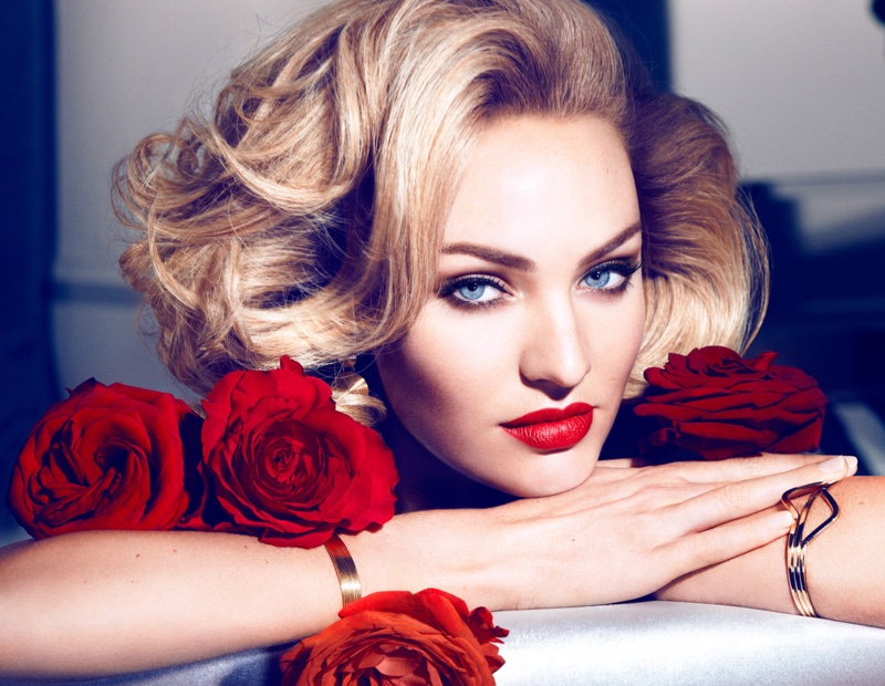 Beautiful South African Fashion Model Candice Swanepoel Modeling For Max Factor Makeup Ads (Beautiful Max Factor Advertisements) Modeling As One Of The Highest Paid Models In The World.
