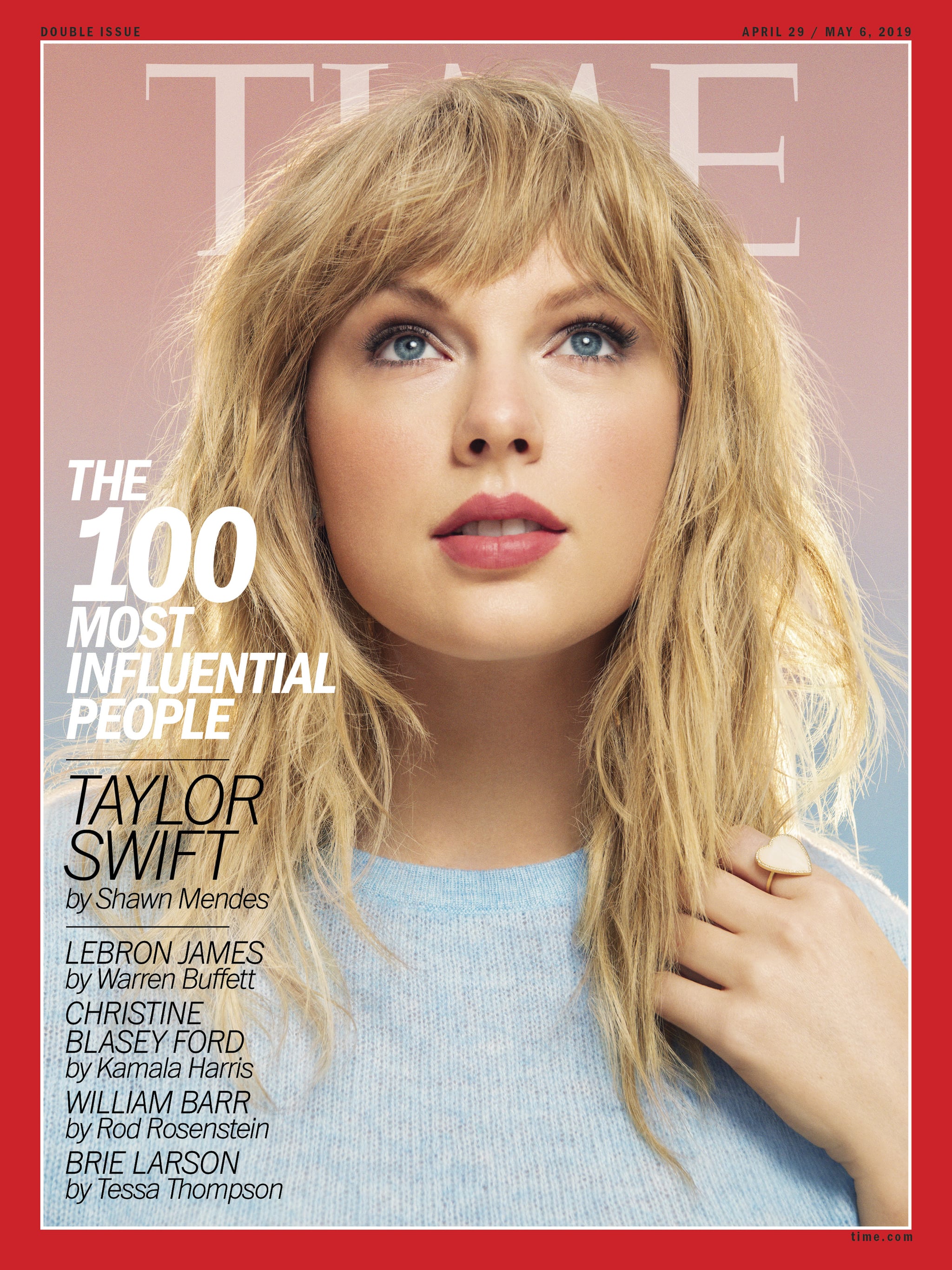 Beautiful Famous Singer Taylor Swift Modeling For TIME Magazine Modeling As One Of The Highest Paid Singers In The World.