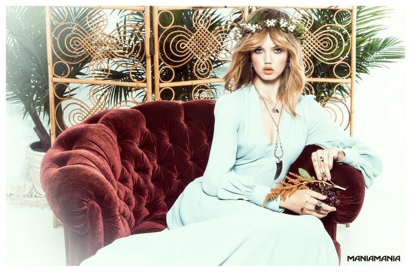 Beautiful American Fashion Model Lindsey Wixson (From Kansas) Modeling For Australian Jewelry Company Maniamania Fashion Ads And Maniamania Jewelry Fashion Advertisements Modeling As One Of The Highest Paid Models In The World.