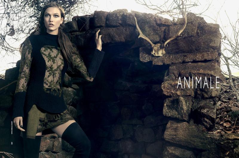 Beautiful Model Karlie Kloss Modeling For Animale Brazil (Animale Brasil) Fashion Advertisements And Animale Fashion Ads Modeling As One Of The Highest Paid Models In The World.