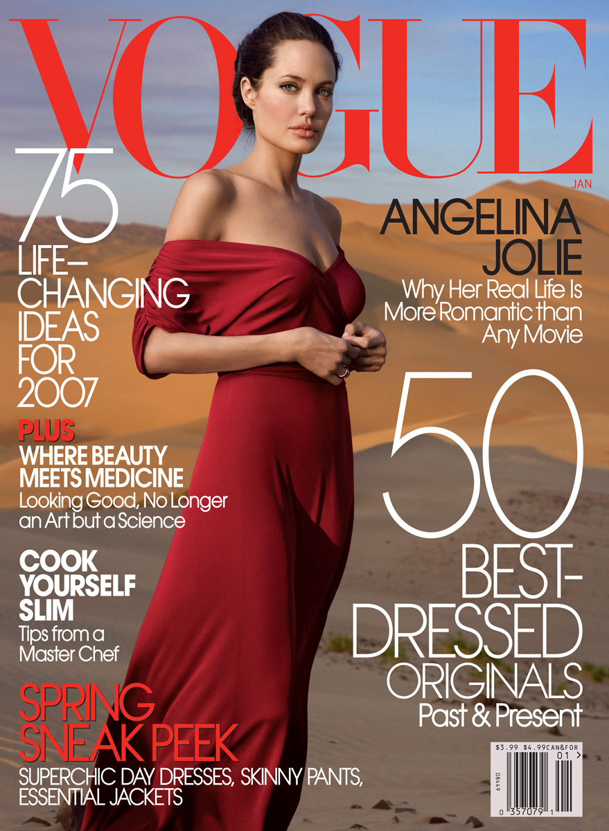Beautiful American Actress Angelina Jolie Modeling For The Cover Of Vogue Modeling As One Of The Highest Paid Actresses In The World. The World’s Highest Paid Actresses. The Top Earning Actresses In Hollywood.